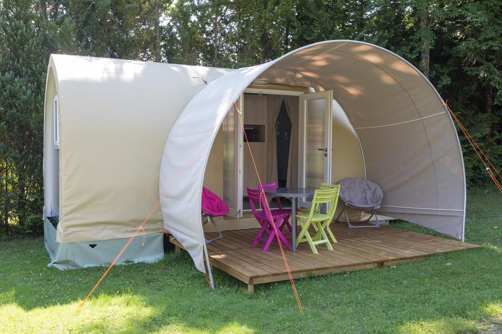 Camping La Chaumiere Heimsbrunn المظهر الخارجي الصورة